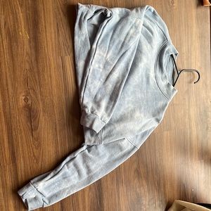 XL Popflex Blue Croptop